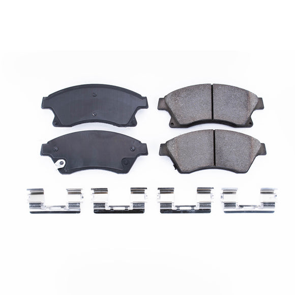 PowerStop Z17 Evolution Ceramic Brake Pads With Hardware