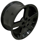 18" Replica Wheel CV06 Fits Chevrolet Corvette - C6 Rim 18x9.5 Black Wheel