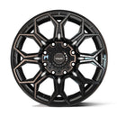 4Play Gen3 4P83 20x9 Black Brushed Face Tinted Wheel 8x170 ET0 CB124.9