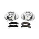 PowerStop Z23 Daily Driver Carbon-Fiber Ceramic Brake Pad and Drilled & Slotted