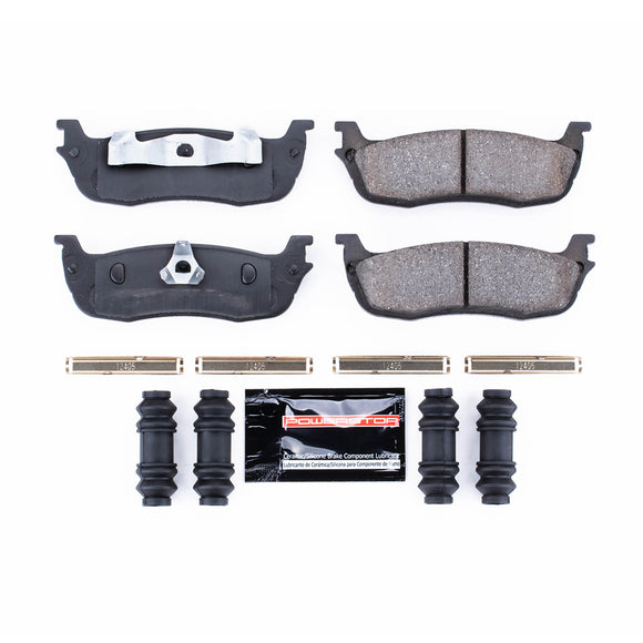 PowerStop Z23 Evolution Sport Carbon-Fiber Brake Pads With Hardware