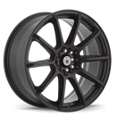 18x8 Konig Control Matte Black 5x110 5x115 ET40 Wheel Rim