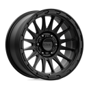 18X9 KMC KM542 Impact Satin Black 6X139.7 ET0 wheel/rim