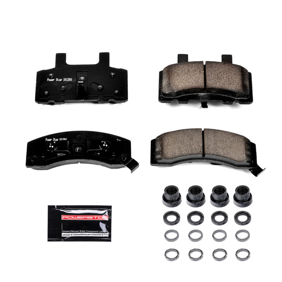 PowerStop Z23 Evolution Sport Carbon-Fiber Brake Pads With Hardware