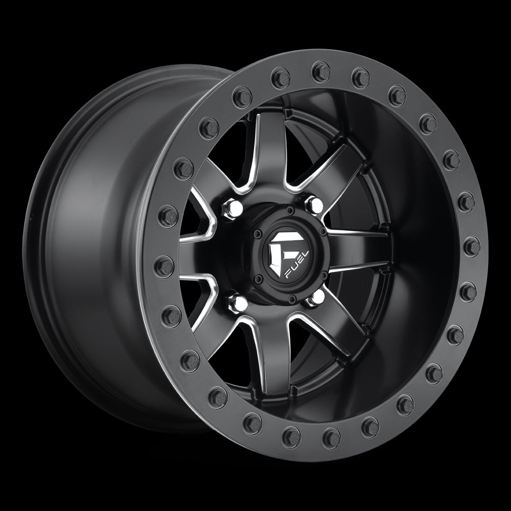 15X10 Fuel UTV D928 Maverick Beadlock Matte Black 4X156 ET0 wheel/rim