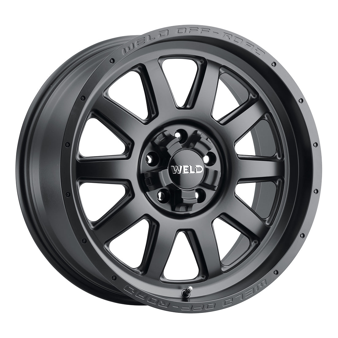 20x9 WELD Off-Road Stealth Black 5x114.3 5x127 5x4.5 5x5 ET0 Wheel Rim