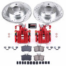 PowerStop Z23 Daily Driver Carbon-Fiber Ceramic Pads Drilled & Slotted Rotor & C