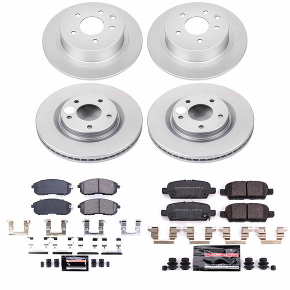 Z23 Daily Driver Premium Carbon-Fiber Ceramic Brake Pad and Fully Coated Rotor K