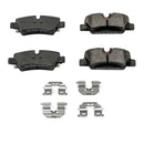 PowerStop Z17 Evolution Ceramic Brake Pads With Hardware