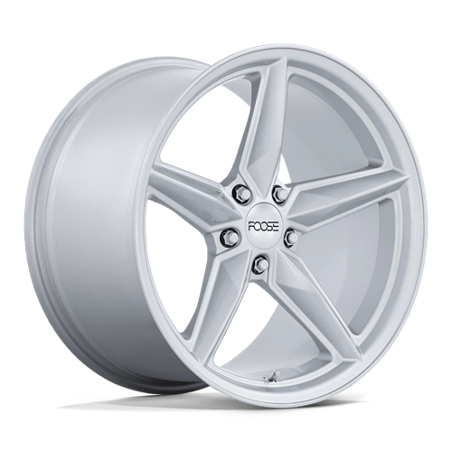 19X11 Foose 1PC F174 CF8 Gloss Silver 5X120 ET43 Wheel Rim