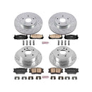 PowerStop Z23 Daily Driver Carbon-Fiber Ceramic Brake Pad and Drilled & Slotted