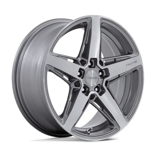 18X8 Niche 1PC M270 Teramo Gray 5X100 ET30 Wheel Rim
