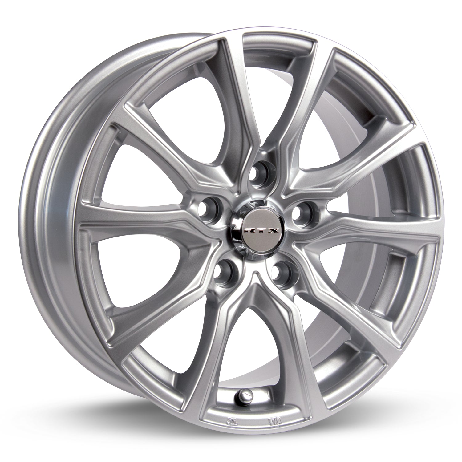 17x7.5 RTX Contour Silver 5x120 ET35 wheel/rim