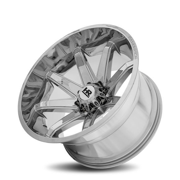 24x14 Hardrock Painkiller XPosed Chrome 8x180 ET-76 wheel/rim