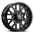 20x9 Thret Offroad Attitude-802 Gloss Black/Milled Wheel 6x135 ET0 CB106.1