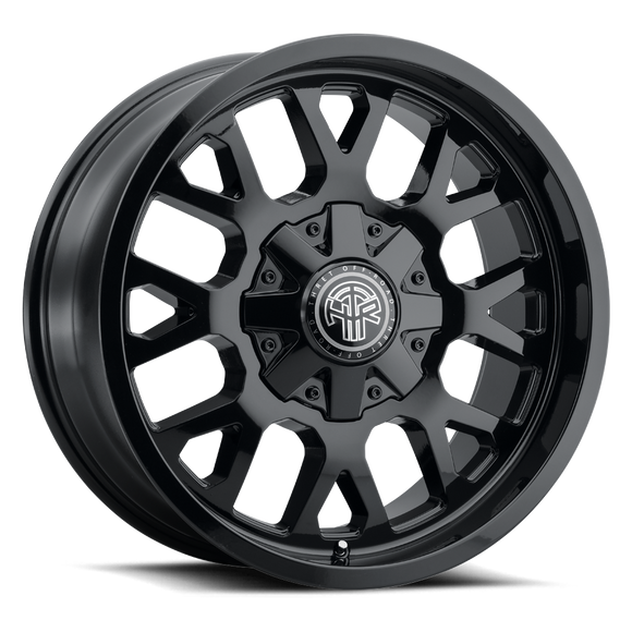 17x9 Thret Offroad Attitude-802 Gloss Black Wheel 6x135 ET18 CB106.1