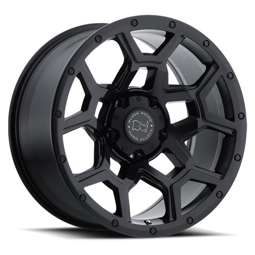 18X9.5 Black Rhino Overland Black Wheel/Rim 6X139.7 ET-18 6-139.7 18-9.5
