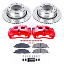 PowerStop Z23 Daily Driver Carbon-Fiber Ceramic Pads Drilled & Slotted Rotor & C