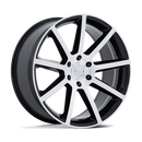 20x9.5 Petrol PE007 P6E Gloss Black Machined Face 6x139.7 ET25 CB106.1 Wheel