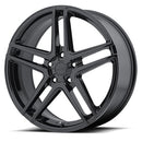17X7.5 American Racing AR907 Black Wheel 5X114.3 ET42 5-114.3 17-7.5