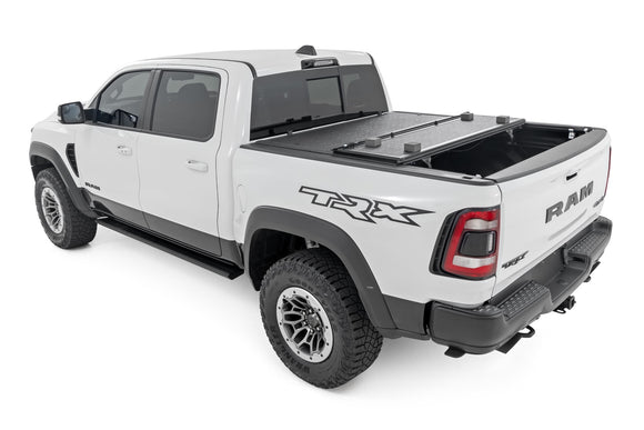 Rough Country Hard Low Profile Bed Cover 5'7" Bed No Rambox For Ram 1500 19-24