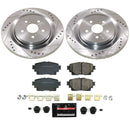 PowerStop Z23 Daily Driver Carbon-Fiber Ceramic Brake Pad and Drilled & Slotted