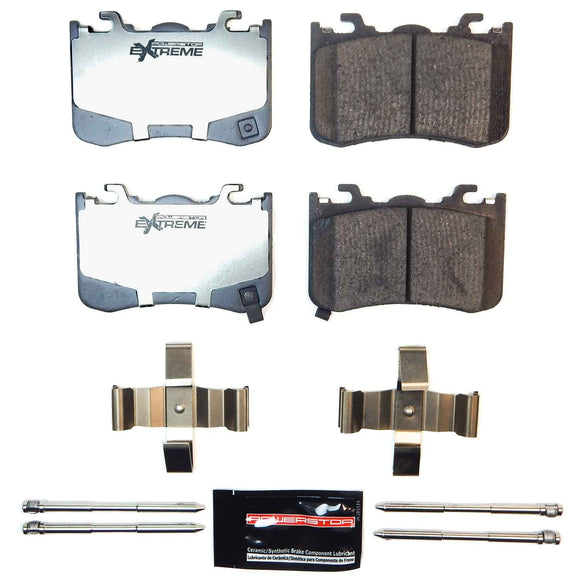 PowerStop Z26 Street Performance Carbon-Fiber Ceramic Brake Pads With Hardware