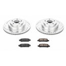 PowerStop Z23 Daily Driver Carbon-Fiber Ceramic Brake Pad and Drilled & Slotted