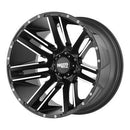 20X9 Moto Metal MO978 RAZOR Satin Black Machined 6X139.7 ET18 wheel/rim-4