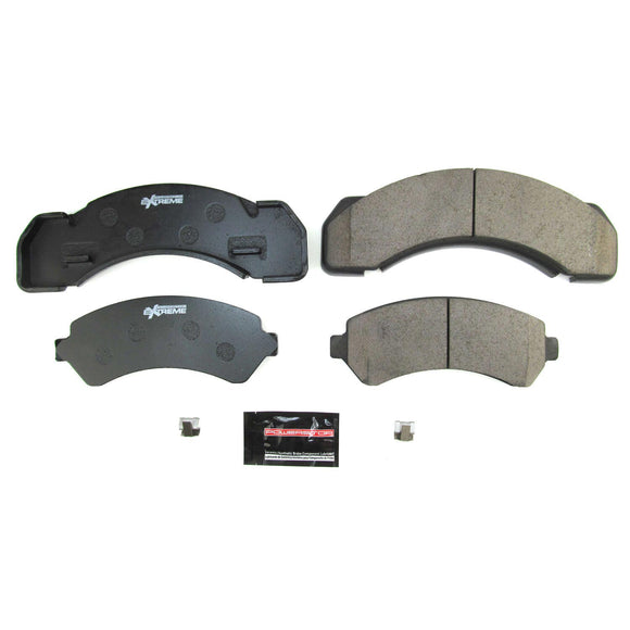 PowerStop Z36 Truck And Tow Carbon-Fiber Ceramic Brake Pads With Hardware