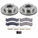 PowerStop OE Stock Replacement Low-Dust Ceramic Brake Pad and Rotor Kit