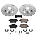 PowerStop Z23 Daily Driver Carbon-Fiber Ceramic Brake Pad and Drilled & Slotted