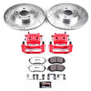 PowerStop Z23 Daily Driver Carbon-Fiber Ceramic Pads Drilled & Slotted Rotor & C