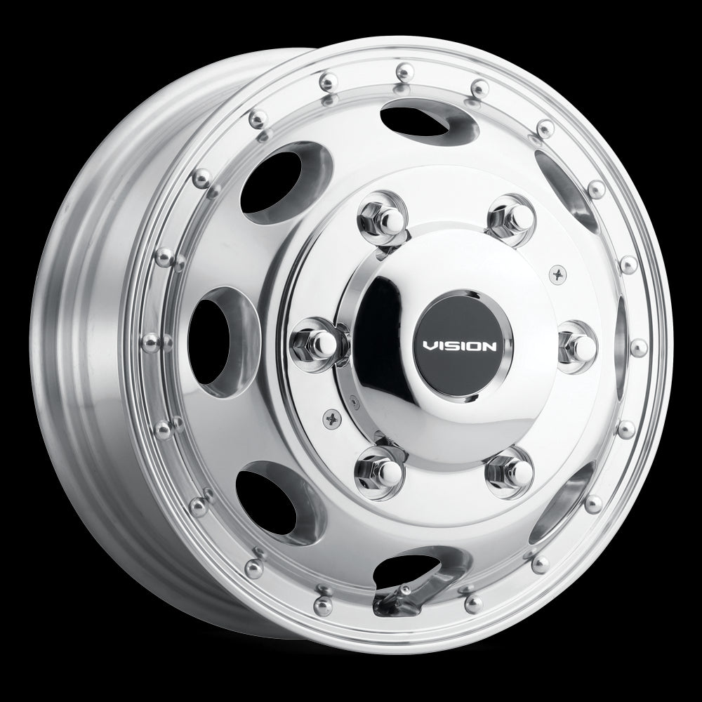 16x5.5 Vision 181Z Hauler Polished 6x205 ET120.05 Wheel Rim