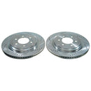 PowerStop Evolution Drilled Slotted Rotors Pair Rear For Ford F-150