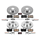PowerStop Z23 Daily Driver Carbon-Fiber Ceramic Brake Pad and Drilled & Slotted