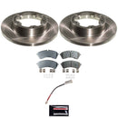 PowerStop OE Stock Replacement Low-Dust Ceramic Brake Pad and Rotor Kit