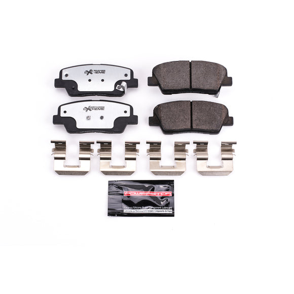 PowerStop Z26 Street Performance Carbon-Fiber Ceramic Brake Pads With Hardware