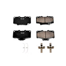 PowerStop Z17 Evolution Ceramic Brake Pads With Hardware