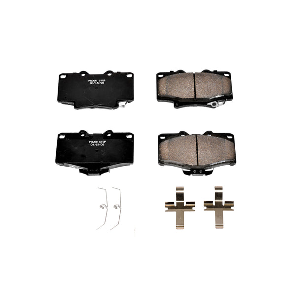 PowerStop Z17 Evolution Ceramic Brake Pads With Hardware