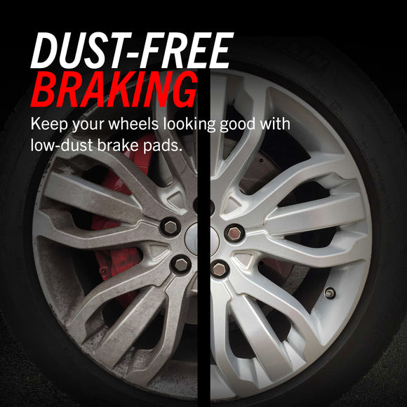 PowerStop OE Stock Replacement Low-Dust Ceramic Brake Pad and Rotor Kit