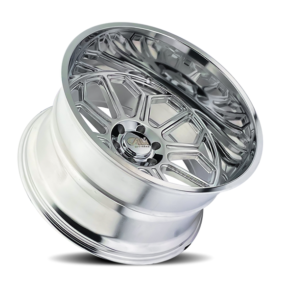 20x10 Cali Off-Road Auburn Polished 6x135 ET-25 CB87.1 Wheel Rim