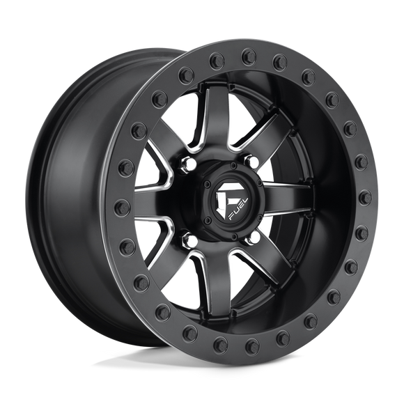 15X8 Fuel UTV D928 Maverick Beadlock Matte Black 4X156 ET0 wheel/rim