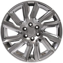 22" Replica Wheel CV39 Fits GMC Sierra Rim 22x9 Hyper Wheel