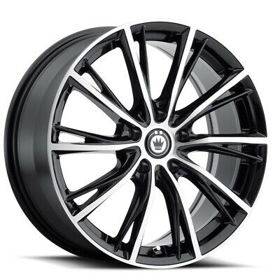 18x8 Konig Impression Black/Machined Face 5x114.3 5x4.5 ET40 Wheel Rim