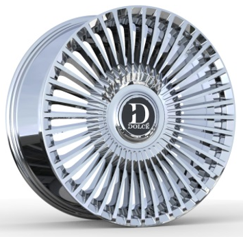 22x9 Dolce TRENTO Chrome Wheel 5x108 ET35 CB73.1