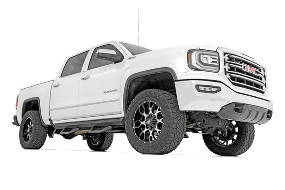 SRX2 Adj Aluminum Step - Crew Cab - Chevy GMC 1500 2500HD 3500HD (07-18)