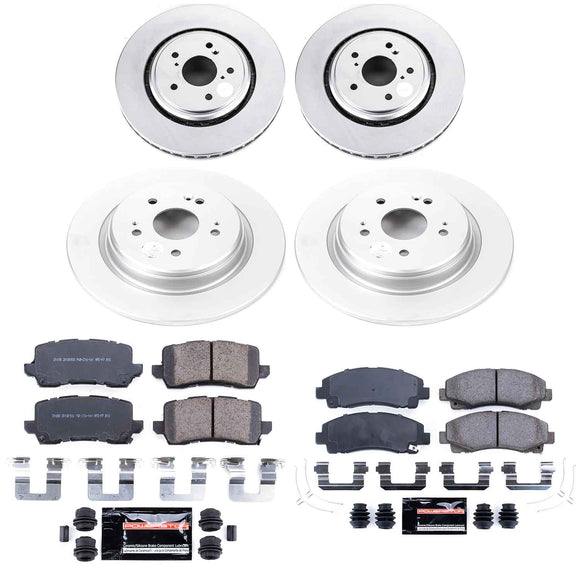 Z23 Daily Driver Premium Carbon-Fiber Ceramic Brake Pad and Fully Coated Rotor K