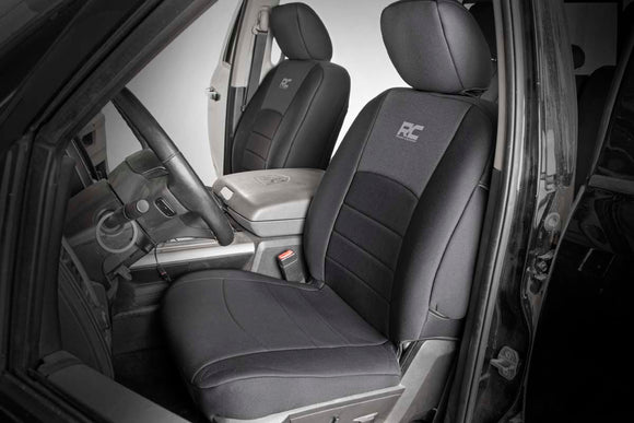 Rough Country Seat Covers Front Bucket Seats For Ram 1500 09-18 2500 10-18