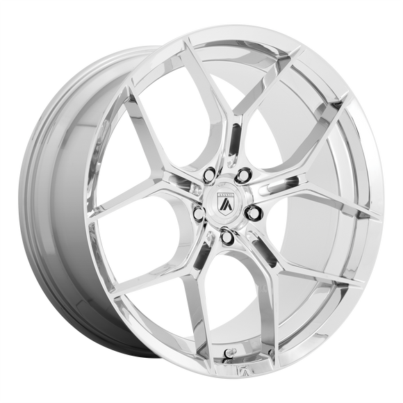 22X10.5 Asanti Black ABL-37 MONARCH Chrome 5X112 ET40 wheel/rim